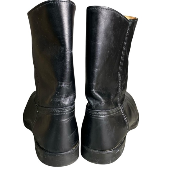 Vintage Black Western Boots - Picture 4 of 8